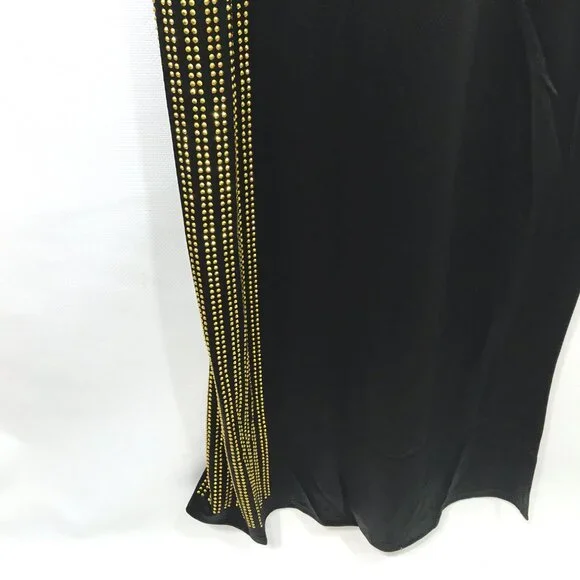 Rhinestone Formal Evening Party Dress XL - Picture 9 of 16